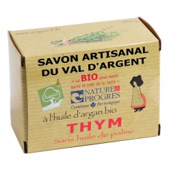 Savon bio artisanal au Thym - Savonnerie Argasol