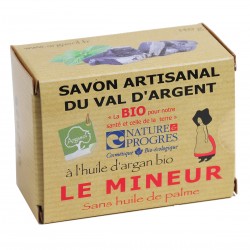 Savon bio artisanal Le Mineur - Savonnerie Argasol